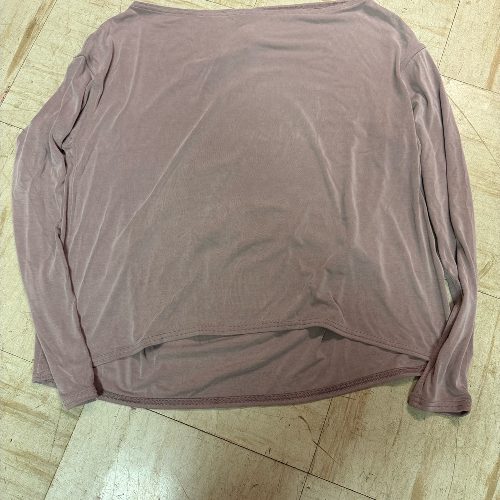 Lululemon Softstreme Long Sleeve Top - Mauve